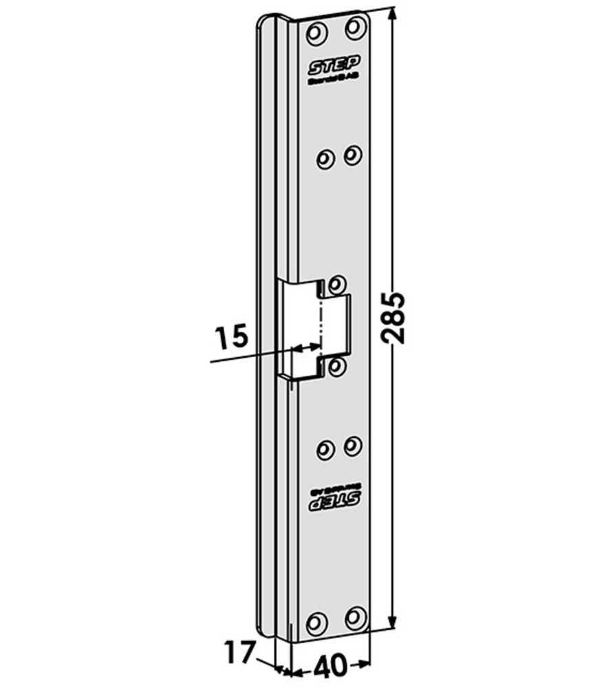 Brytskyddsstolpe ST6563 till STEP  60