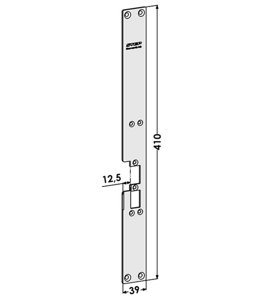 Monteringsstolpe ST6569 till STEP  60