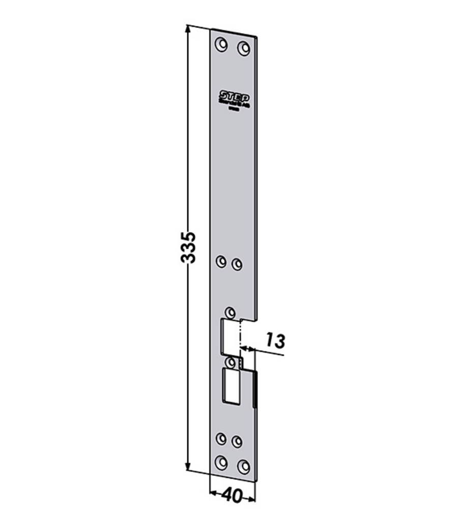 Monteringsstolpe ST6599 till STEP  60