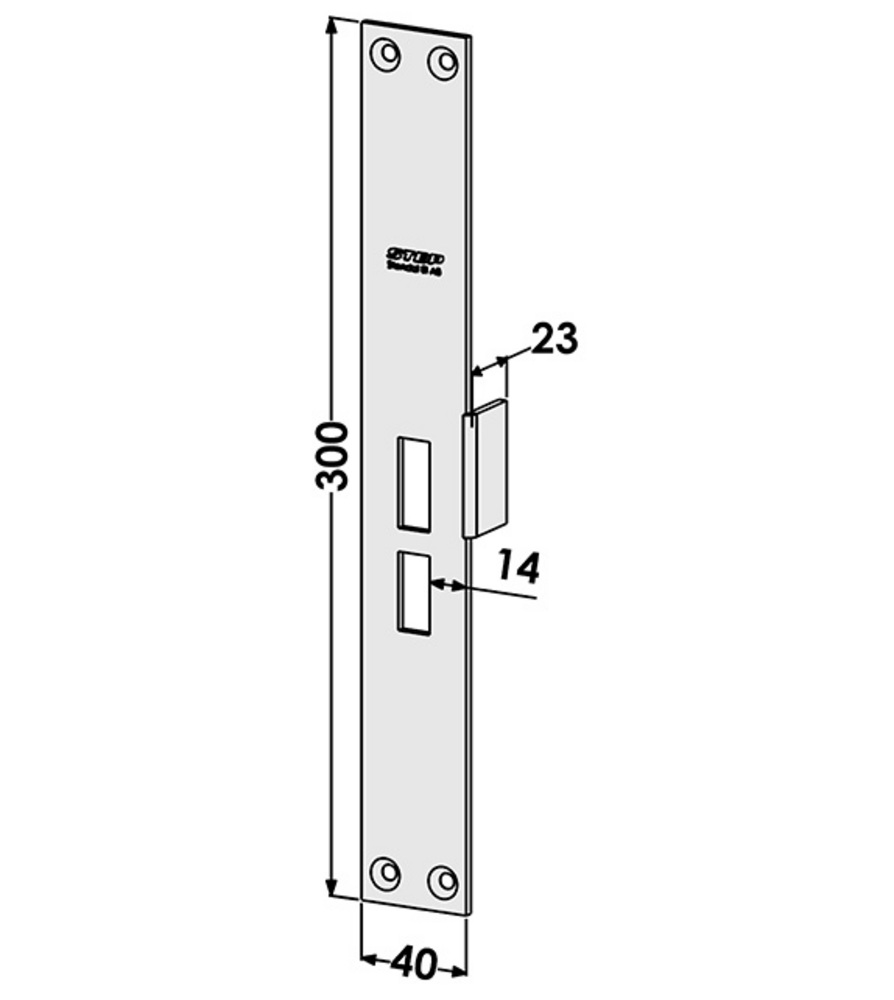 Ersättningsslutbleck ST803-A till  ST183-A (Plant)