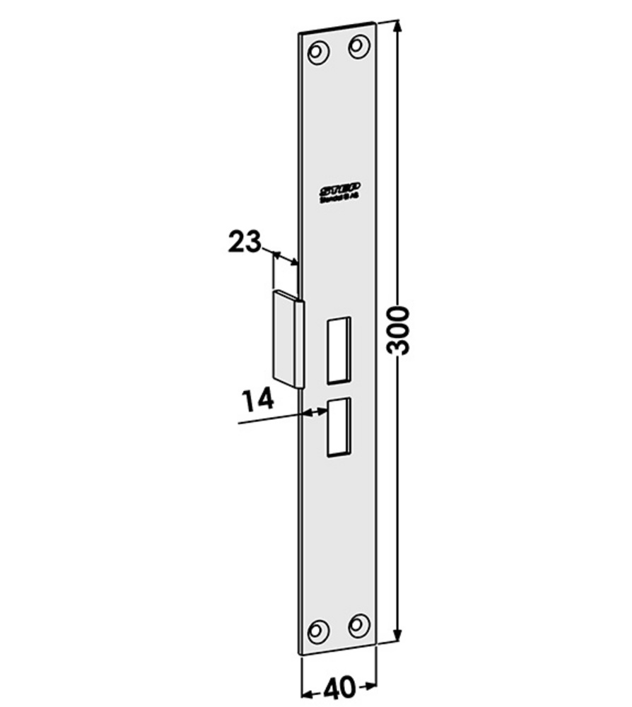 Ersättningsslutbleck ST803-B till  ST183-B (Plant)