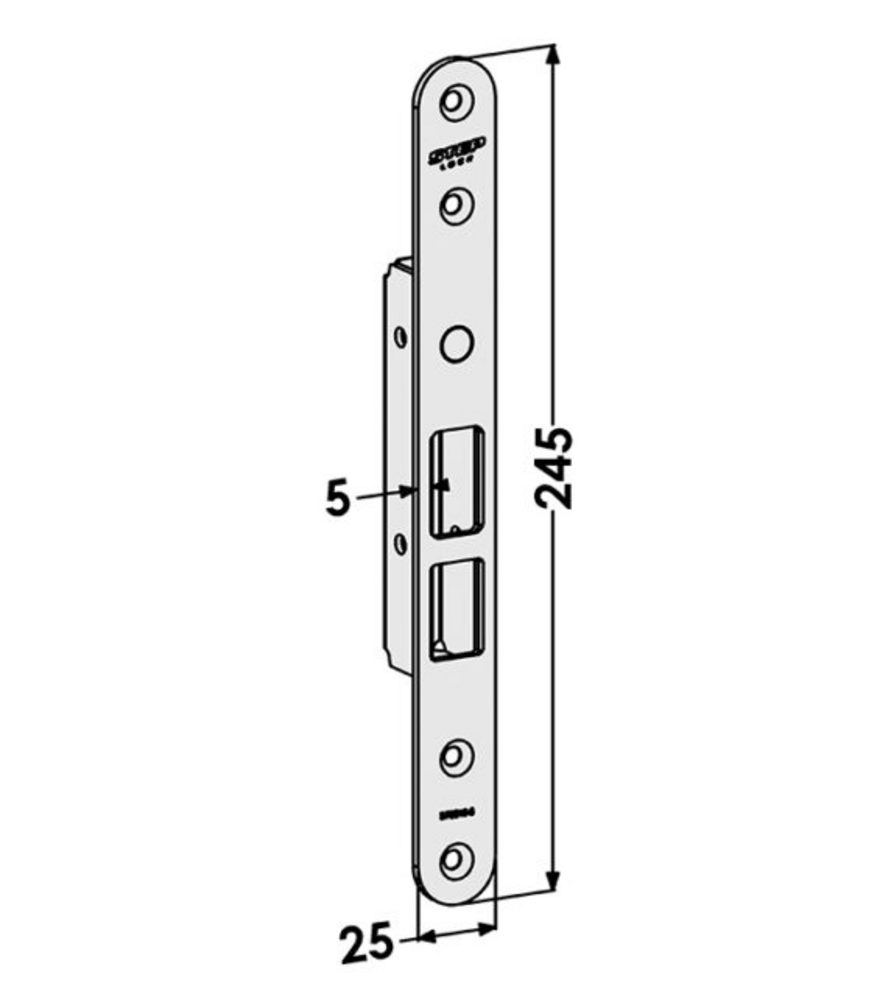 Slutbleck Step ST9016-5 passar tillMotorlås STEP 550