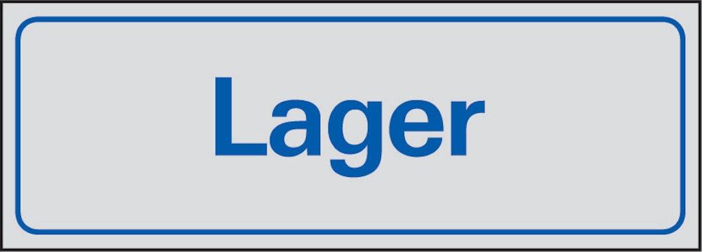 Symbolskylt 225x80 mm Lager