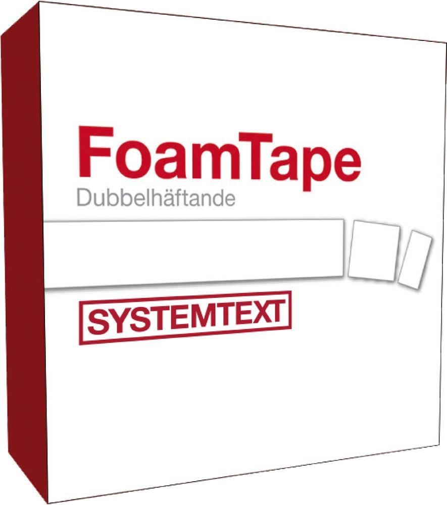 Dubbelhäftande tapekuddar 25x25mm  500st