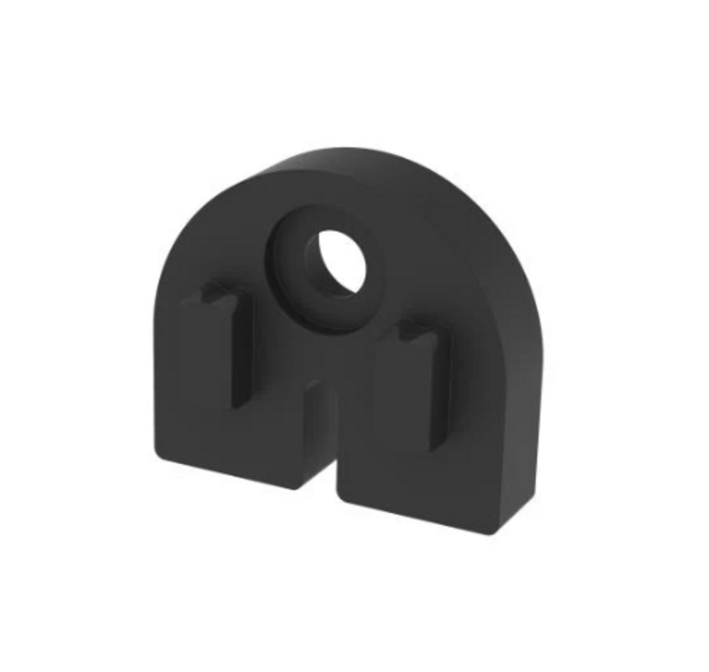 Gummiinlägg för klämfäste MOD 20   för 6,76mm glas