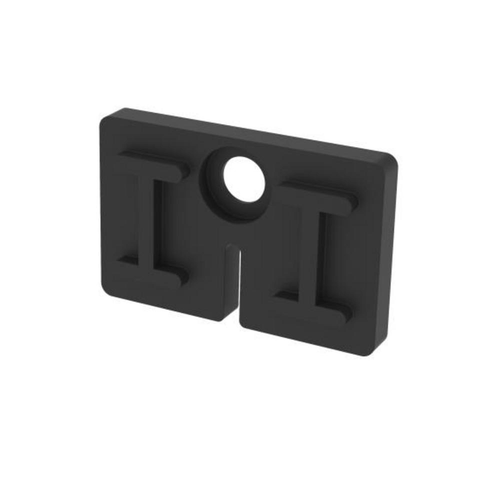 Gummiinlägg för klämfäste MOD 230P för 6,76mm glas