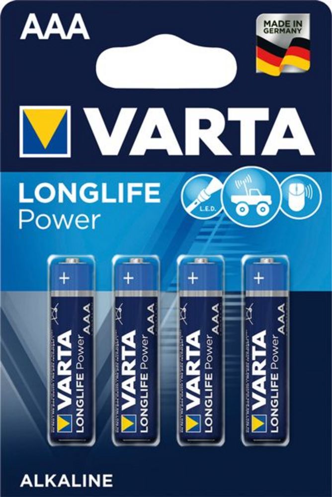Batteri Varta LR03 AAA 4-pack High Energy