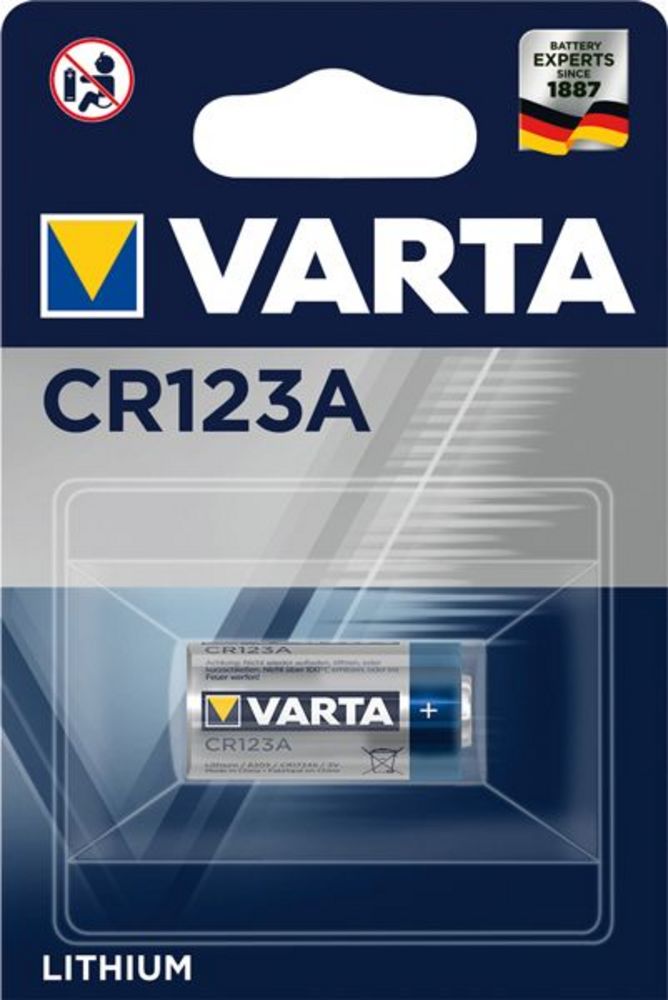 Batteri Varta CR123A 1-pack Lithium