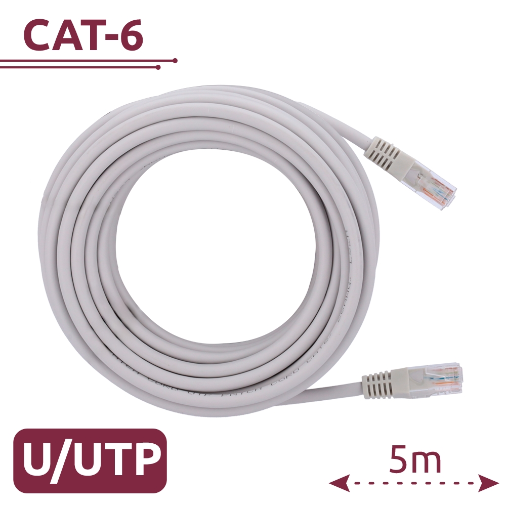 Patchkabel vit 5m                  CAT6 UTP