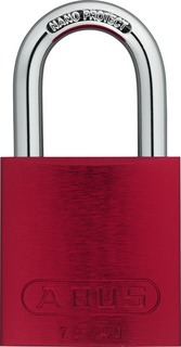 Hänglås Abus 72/40 röd LL TT60113