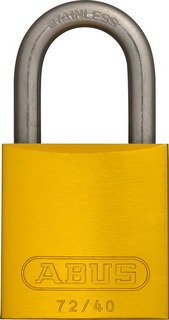 Hänglås Abus 72IB/40 gul