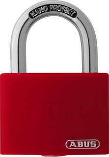 Hänglås Abus T65AL/40 MyLock röd