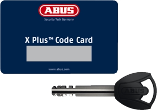 MC-lås Abus 8077 2.0 Detecto       m/alarm X-PLUS GUL