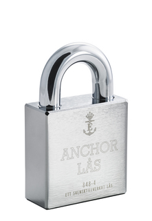 Hänglås Anchor 848-4 B27 oval cyl  WP