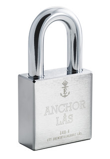 Hänglås Anchor 848-4 B50 oval cyl  WP
