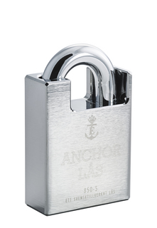 Hänglås Anchor 850-5 B27 oval cyl  WP