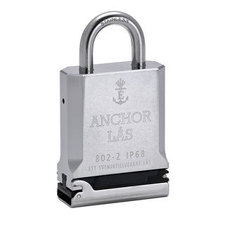 Hänglås Anchor 802-2 B25 IP68 oval cylinder