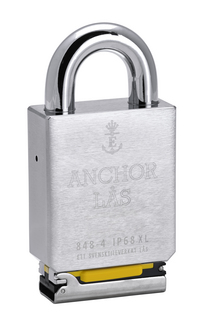 Hänglås Anchor 848-4 XL IP68 B27   oval Klass 4