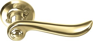 Trycke Assa 6638 Pol. Mässing GDS