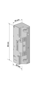 Elslutbleck Assa 941M omvänd       funktion 12-24V