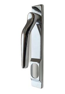 Cylinderskylt Assa med Trycke 16mm Oval utsida