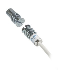 Magnetkontakt Alarmtech MC255      2m kabel, 1k-motstånd