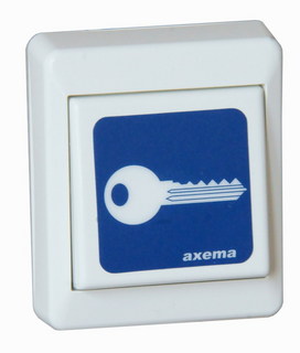 Tryckknapp Axema AXKK              utanpåliggande med nyckelsymbol