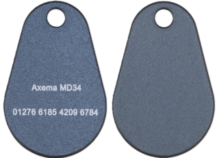 Passerbricka Axema MD34            svart, DESFire