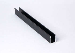 Nordic Frame Grid svart dörrkant   (u-profil alu max 10,76mm), 2500mm