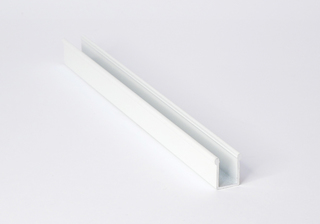 Nordic Frame Grid vit dörrkant     (u-profil alu max 10,76mm), 2500mm
