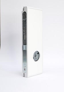 Nordic Frame Flexible lås höger    utan cylinderurtag, 10mm, vit