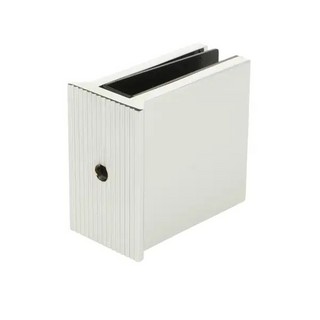 Golvfäste , 55x50x30mm, 6-10mm     glas, blankförkromad