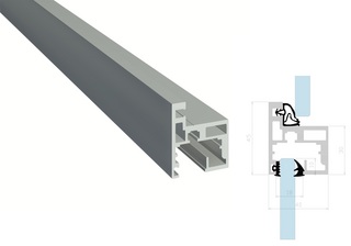 Nordic Frame karmpaket DIN         exkl. beslag, HÖ 900x2100, natur