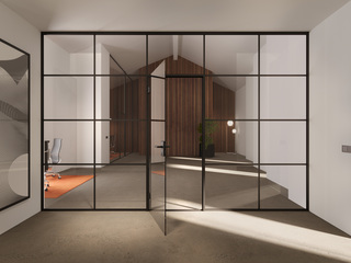 Nordic Frame karmpaket D45 (nya)   exkl. beslag, VÄ 900x2100, svart