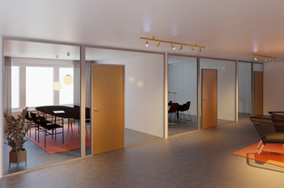 Nordic Frame karmpaket D45S        anpassad, HÖ, natur - för trädörr