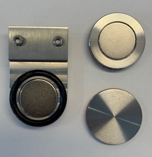 Dörrmagnet för Nordic Frame,       Rostfri