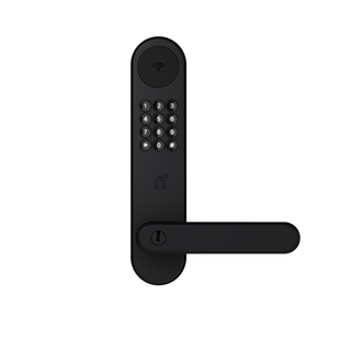 Beslagspaket Nordic Frame kodlås   Nimly, svart