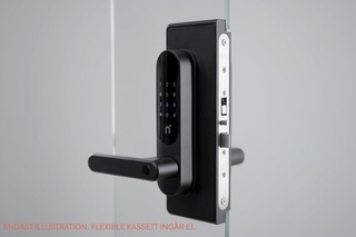 Beslagspaket Nordic Frame kodlås   Nimly, svart