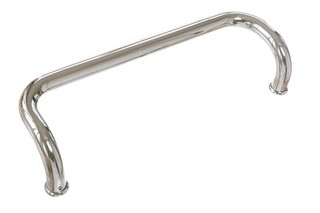 Draghandtag Bänebeslag 1818        25x400mm rostfritt, förhöjd