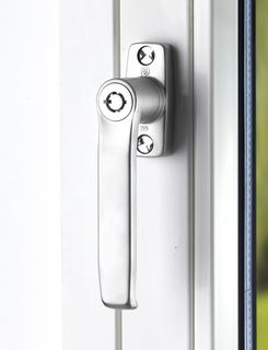 Låshandtag 293 höger LL 1004 krom  x=50mm