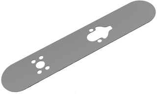 Underläggsbricka till BG5000       silver, 70mm 2-pack