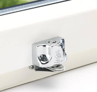 Fönsterlås 750 inåtgående LL 1004  vit