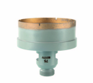 Diamantborr, 75 mm Ø