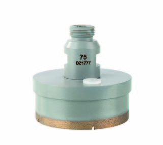 Diamantborr, 75 mm Ø