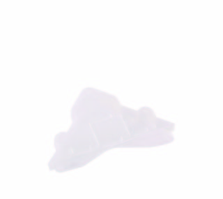 Hörnskydd, transp. för 3-4 mm      glas, á 100st