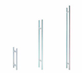 Draghandtag Ø 25 mm, RF stål       borstat, L=400 mm, CC=300 mm