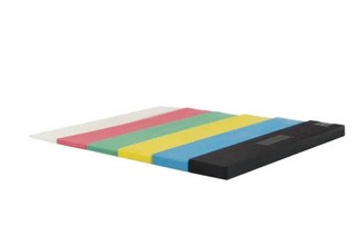 Plastkloss 100x20x3 mm, grön       kartong á 1000st