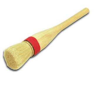 Rund pensel, 40mm Ø                borstlängd ca 50 mm