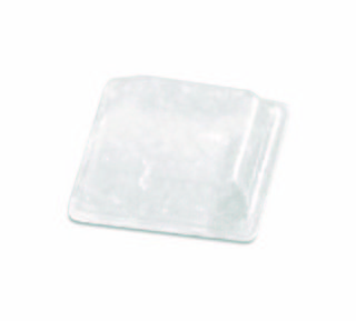 Dämpare 10 x 10 mm Höjd            2,5 mm fyrkantig