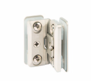 Vitreasy 003 Möbelgångjärn,        glas-glas